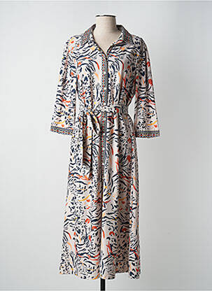 Rochie lungă bej K-DESIGN femeie