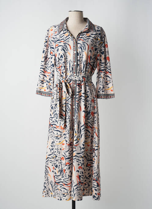 Rochie lungă bej K-DESIGN femeie