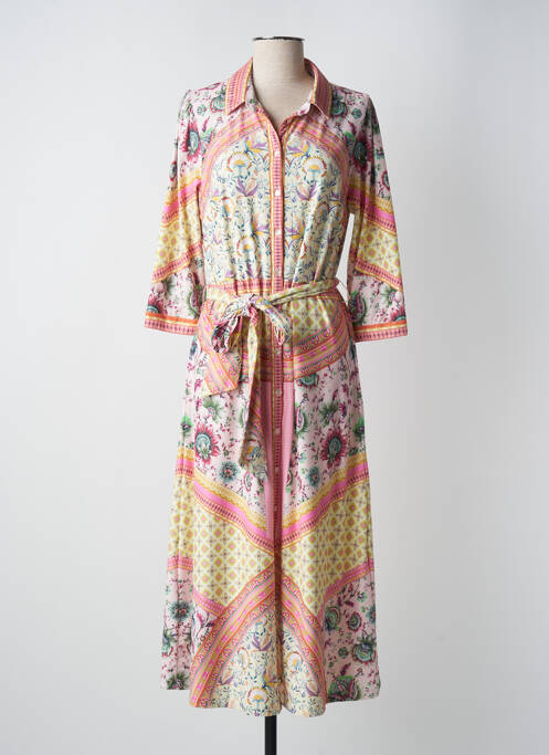 Rochie lungă galben K-DESIGN femeie