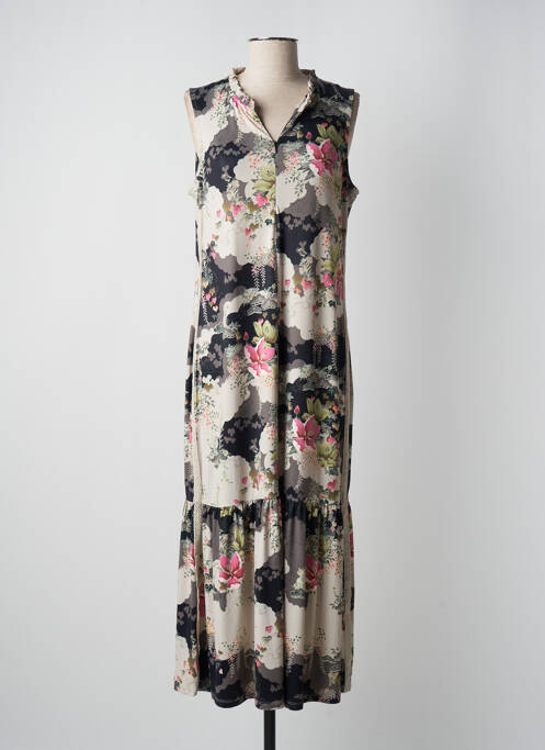 Rochie lungă bej K-DESIGN femeie