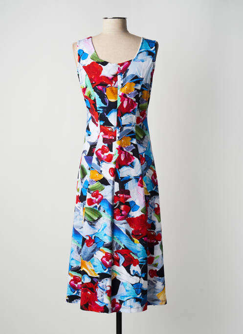 Rochie midi albastru DOLCEZZA femeie