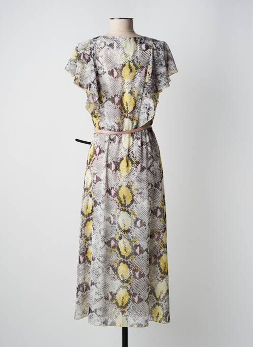 Rochie lungă galben DIVAS femeie