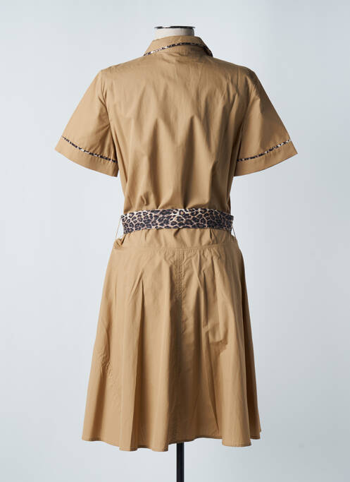 Rochie midi maro FUEGO WOMAN femeie