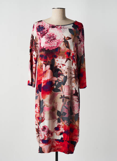 Rochie midi roșu ELEONORA AMADEI femeie