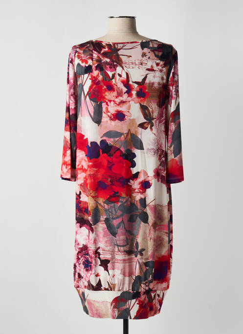 Rochie midi roșu ELEONORA AMADEI femeie