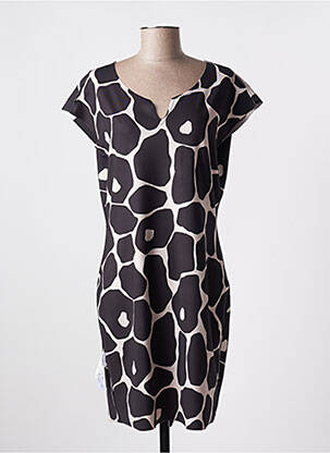 Rochie scurtă mâneci scurte mâneci scurte negru TUZZI femeie