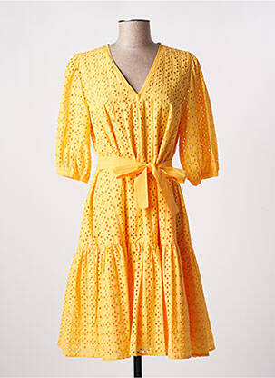 Rochie midi portocaliu LESLIE femeie