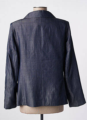 Sacou buzunare albastru POUPEE CHIC femeie