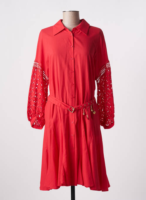 Rochie midi roșu FUEGO WOMAN femeie