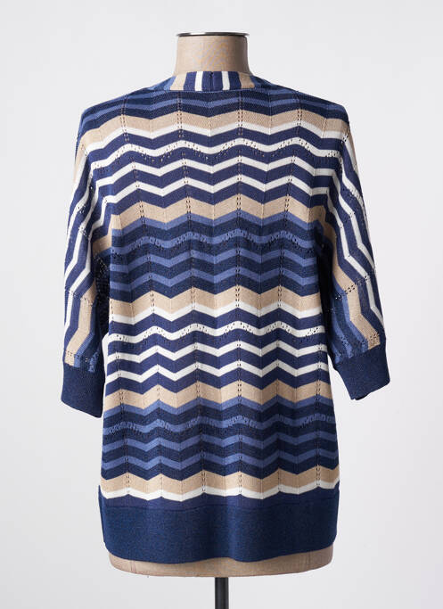 Vestă cu mâneci lungi albastru K-DESIGN femeie