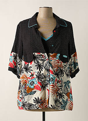 Twin-set negru POUPEE CHIC femeie