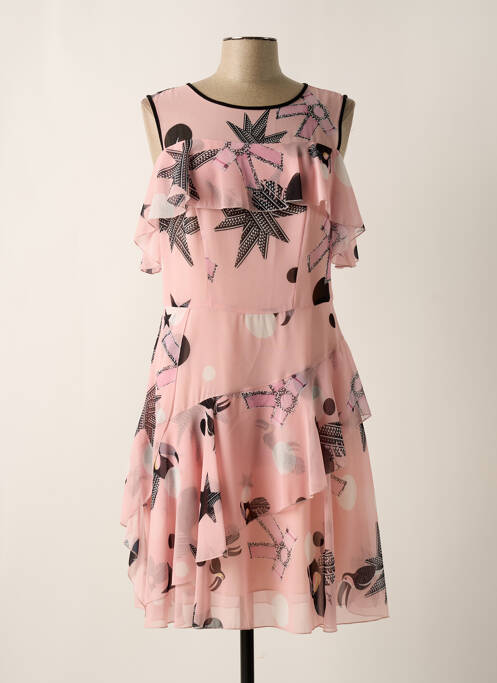 Rochie midi roz FUEGO WOMAN femeie