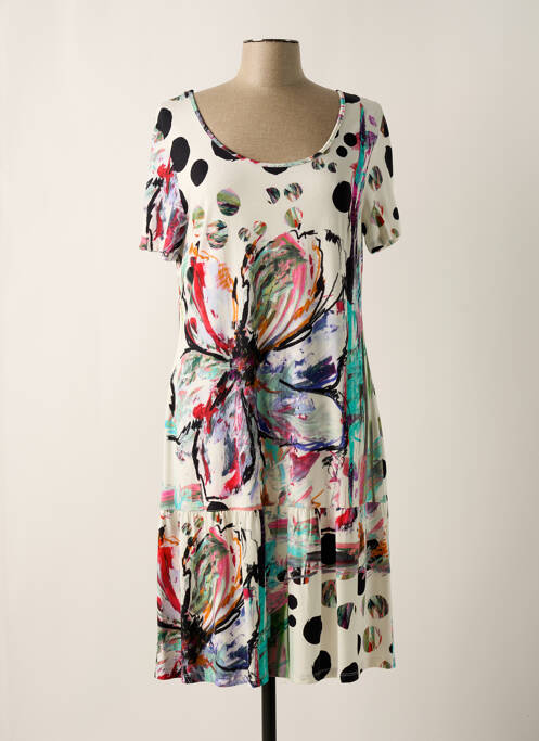 Rochie midi bej DIVAS femeie