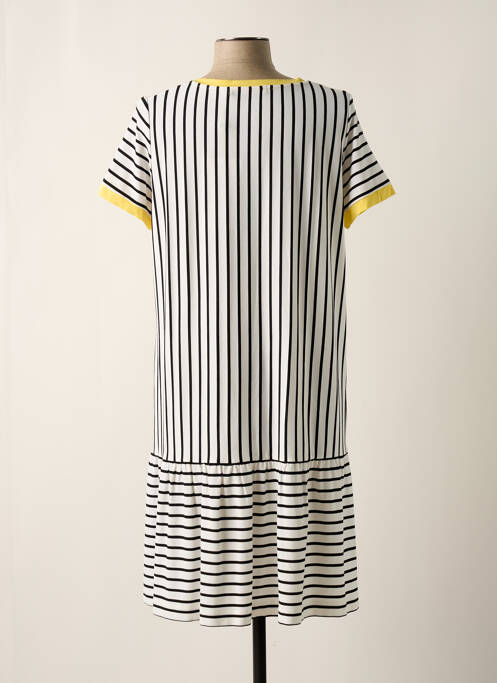 Rochie midi galben POUPEE CHIC femeie