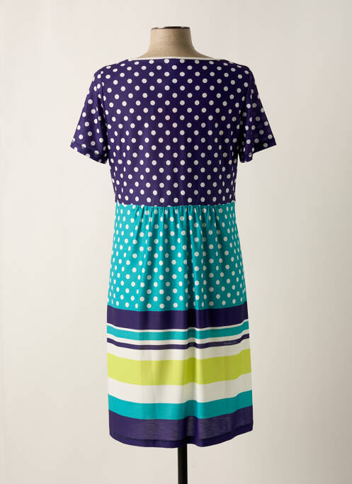 Rochie midi albastru POUPEE CHIC femeie