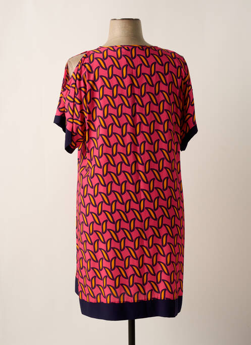 Rochie midi roz ELEONORA AMADEI femeie