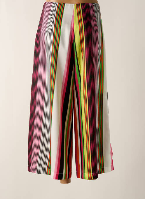 Pantalon trei sferturi verde ELEONORA AMADEI femeie