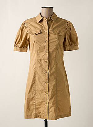 Rochie scurtă bej GAUDI femeie