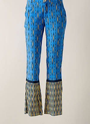 Pantalon evazat albastru STORIATIPIC femeie