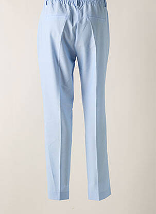 Pantalon drept elasticitate talie înaltă albastru IBANA femeie