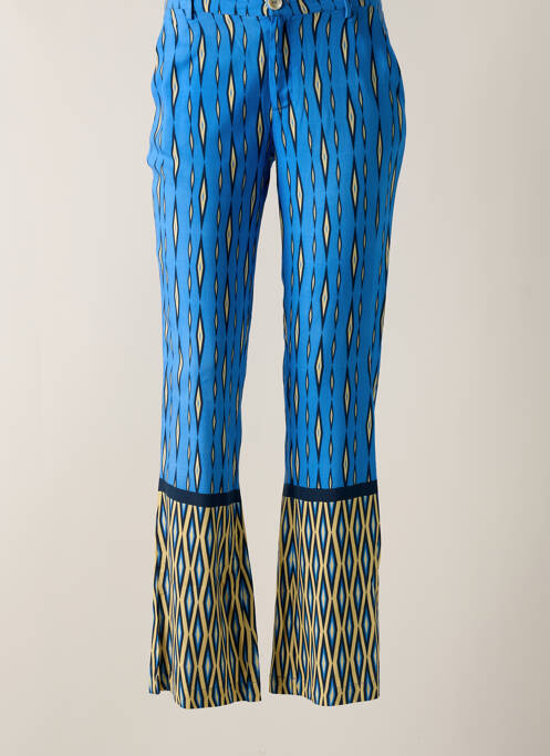 Pantalon evazat albastru STORIATIPIC femeie