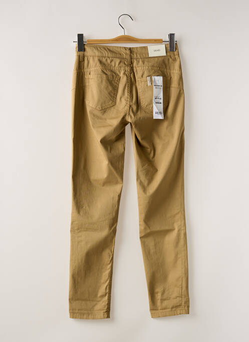 Pantalon slim bej LIU JO femeie