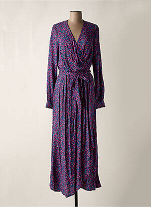 Rochie lungă mâneci lungi mâneci lungi violet VILA femeie