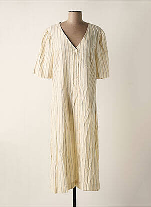 Rochie lungă bej ICHI femeie