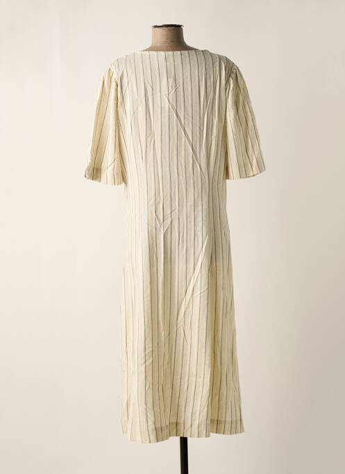 Rochie lungă bej ICHI femeie