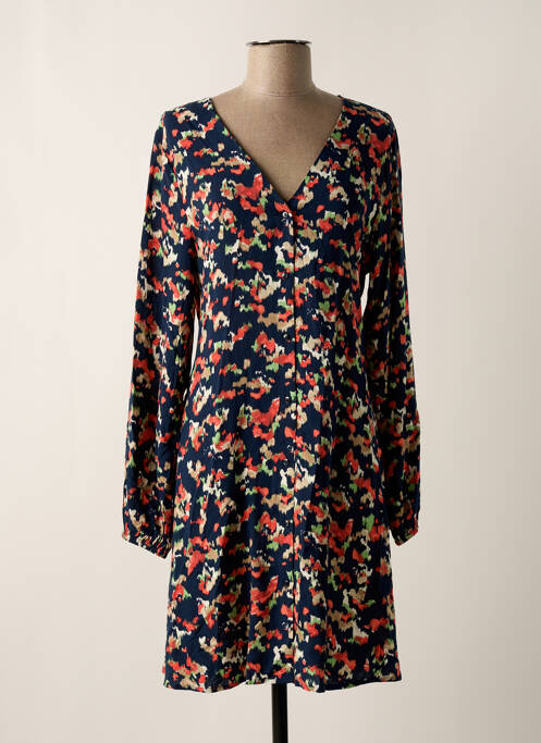 Rochie midi albastru ICHI femeie