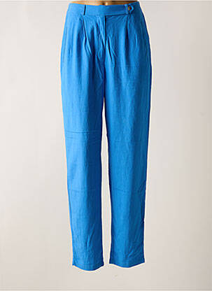 Pantalon slim albastru MOLLY BRACKEN femeie