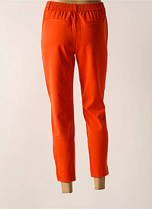 Pantalon 7/8 talie elastică portocalie OBJECT femeie