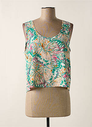 Top verde LILI SIDONIO femeie