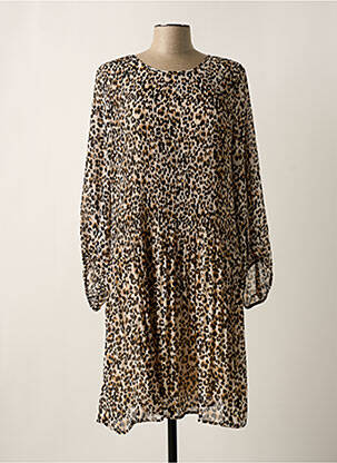 Rochie midi bej ICHI femeie