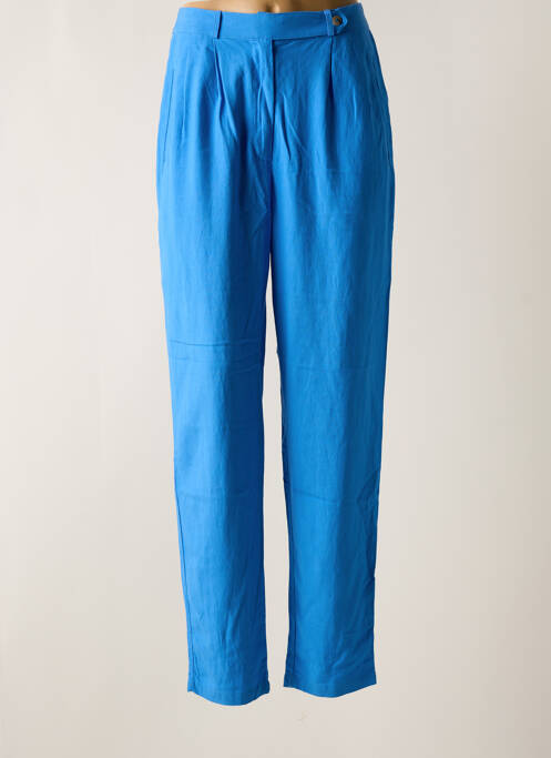 Pantalon slim albastru MOLLY BRACKEN femeie