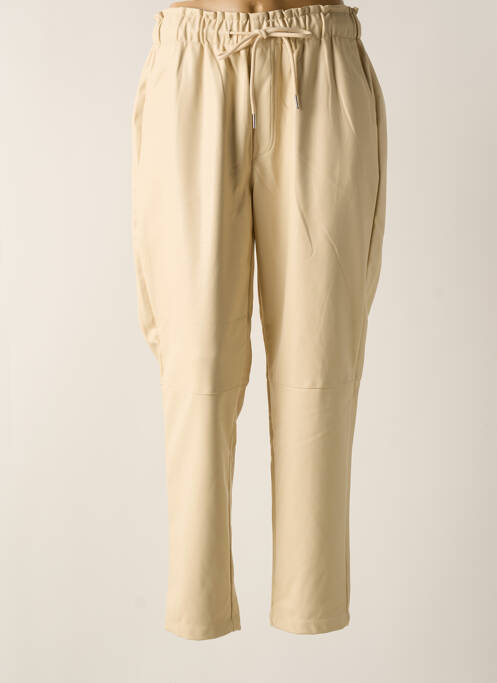 Pantalon slim bej MOLLY BRACKEN femeie
