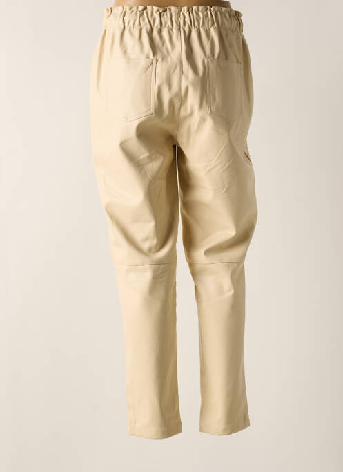 Pantalon slim bej MOLLY BRACKEN femeie