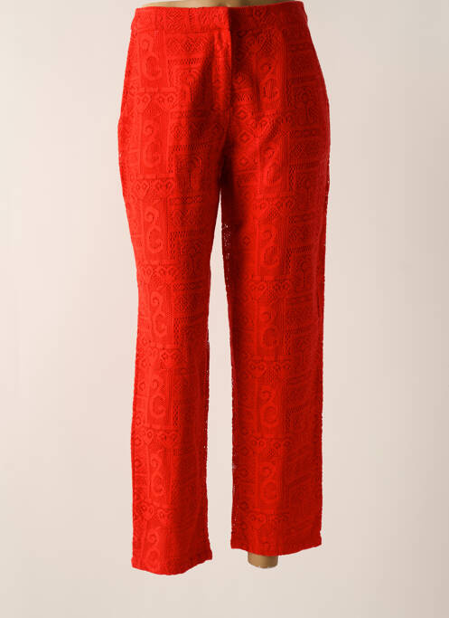 Pantalon 7/8 portocaliu VILA femeie