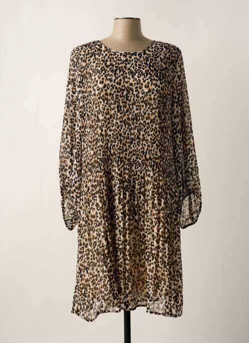 Rochie midi bej ICHI femeie