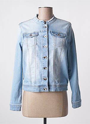 Jachete casual guler rotund albastru LPB femeie