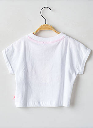 Tricou elasticitate mâneci scurte alb BILLIEBLUSH fată