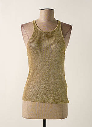 Pulover auriu PATRIZIA PEPE femeie