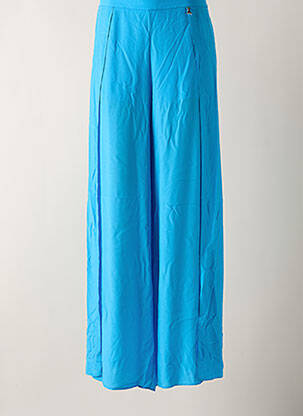Pantalon larg albastru PATRIZIA PEPE femeie
