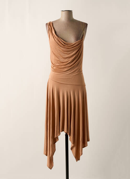 Rochie midi bej PINKO femeie