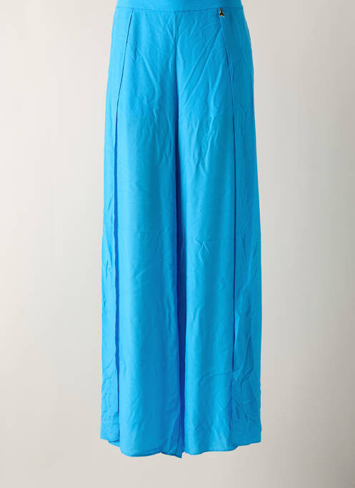 Pantalon larg albastru PATRIZIA PEPE femeie