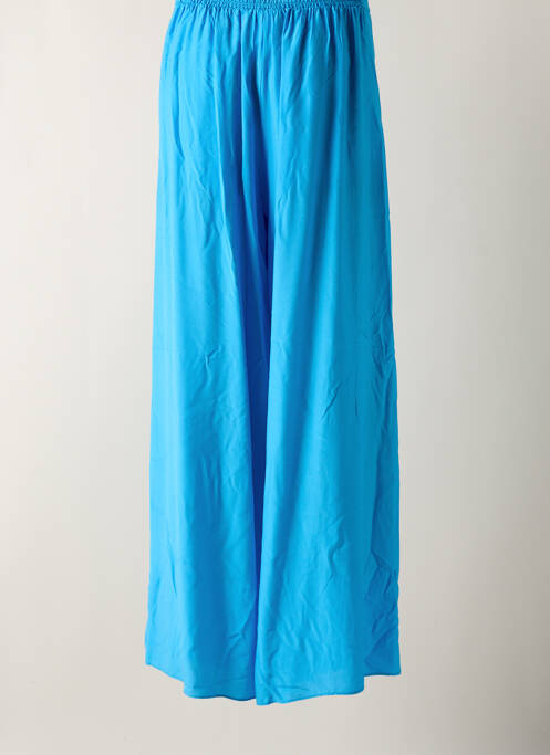 Pantalon larg albastru PATRIZIA PEPE femeie