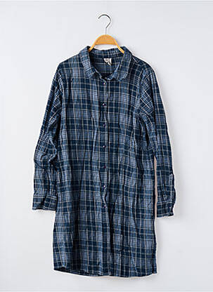 Rochie de maternitate albastru 1 ET 1 FONT 3 femeie