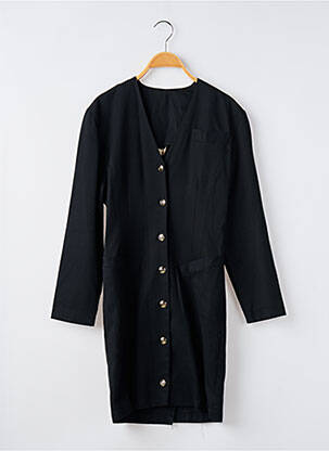 Rochie scurtă mâneci lungi mâneci lungi negru SANS MARQUE femeie