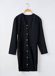 Rochie scurtă mâneci lungi mâneci lungi negru SANS MARQUE femme