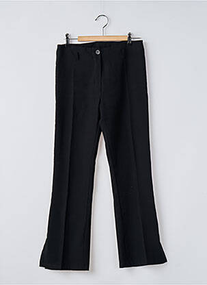 Pantalon 7/8 elasticitate mărime normală negru SANS MARQUE femeie